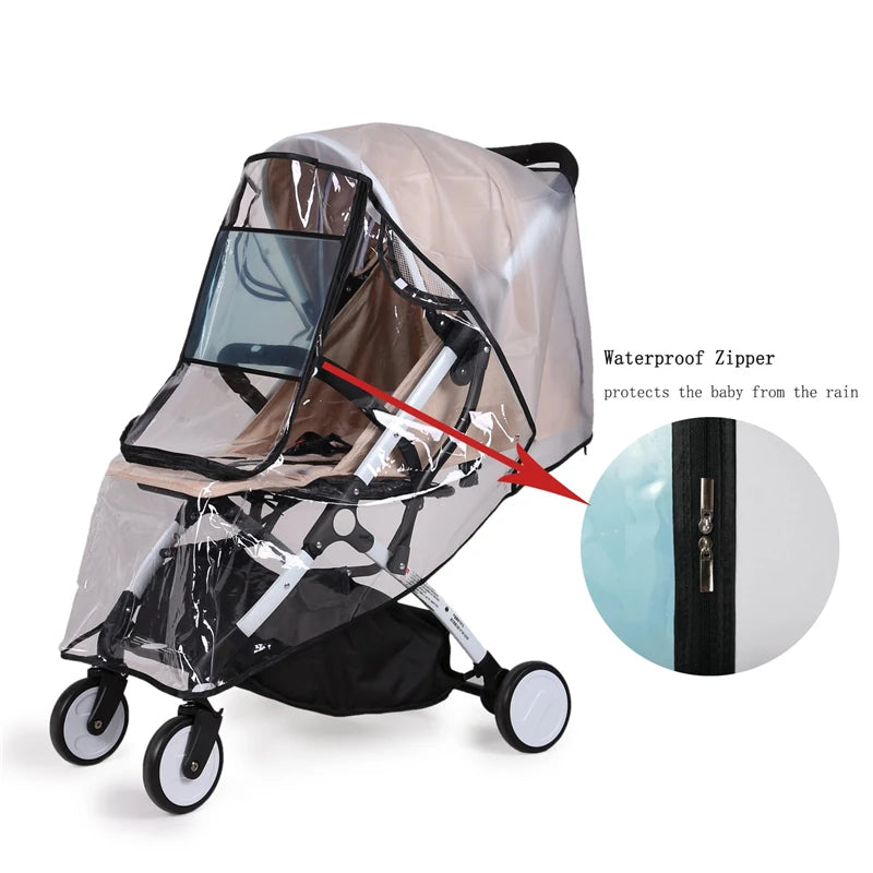 Foldable Outdoor Pet Stroller Rain Cover