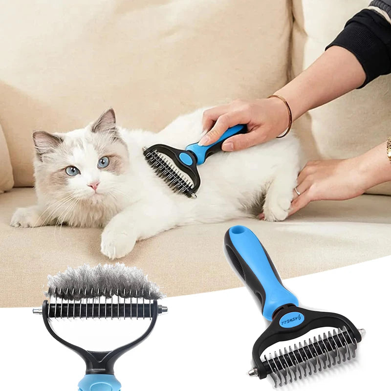 Stainless Steel Double Sided Pet Grooming Brush
