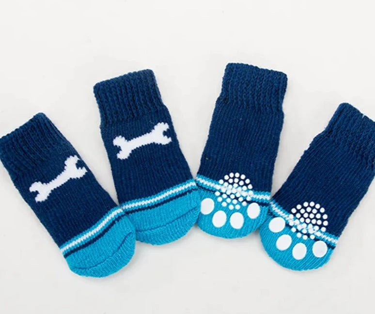 Paw Printed Anti-slip Dog Socks