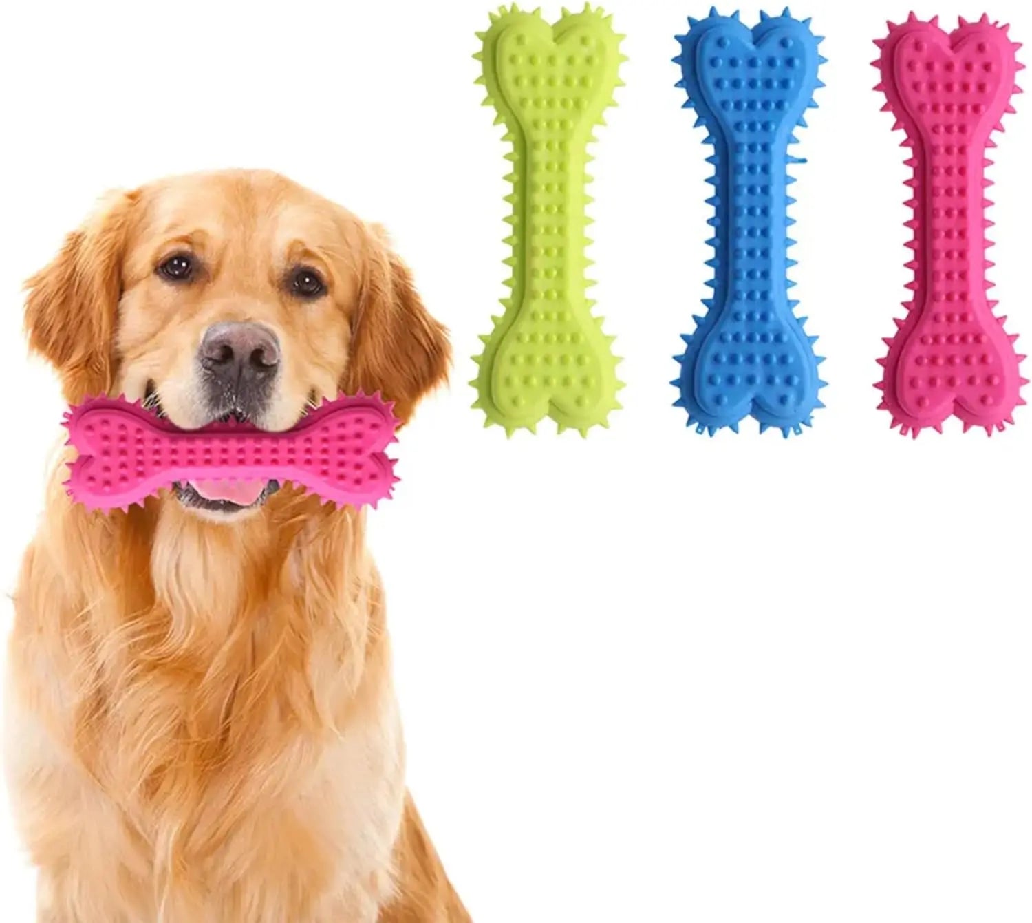 Pet Teething Rubber Chew Toy