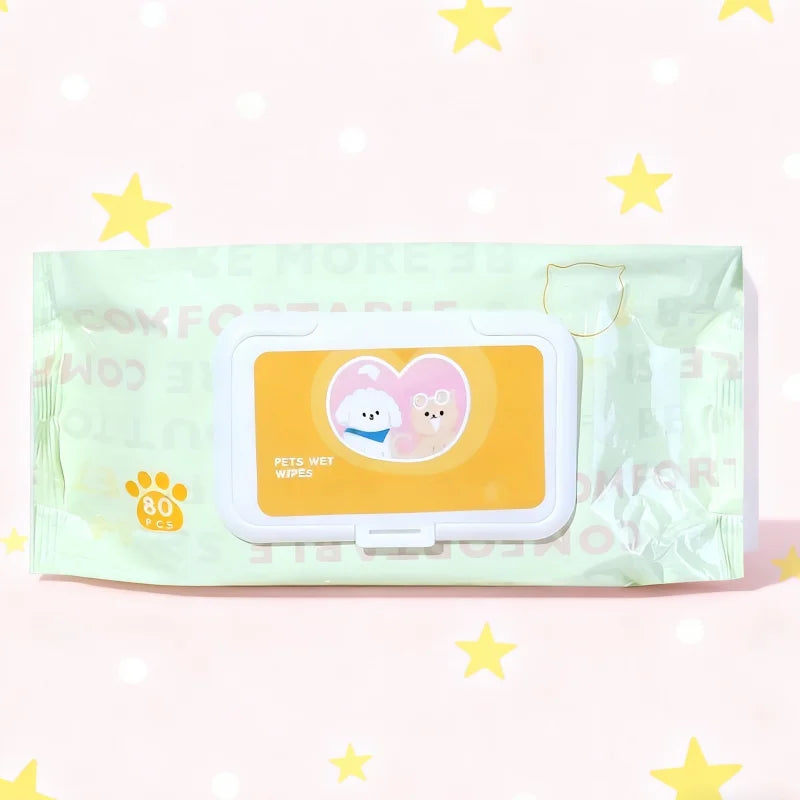 Deodorising Antibacterial Pet Wet Wipes