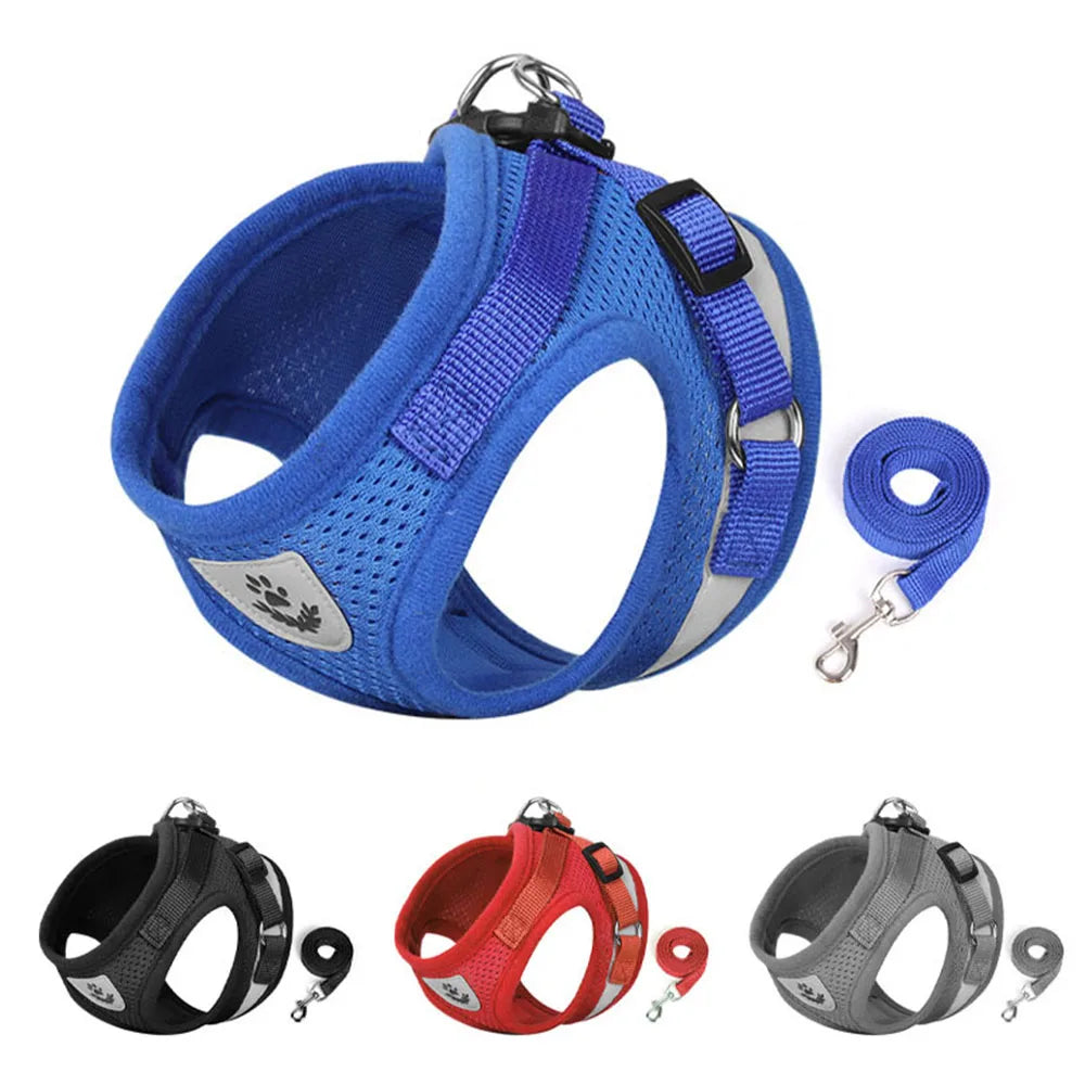 Pet Vest Harness With Leash
