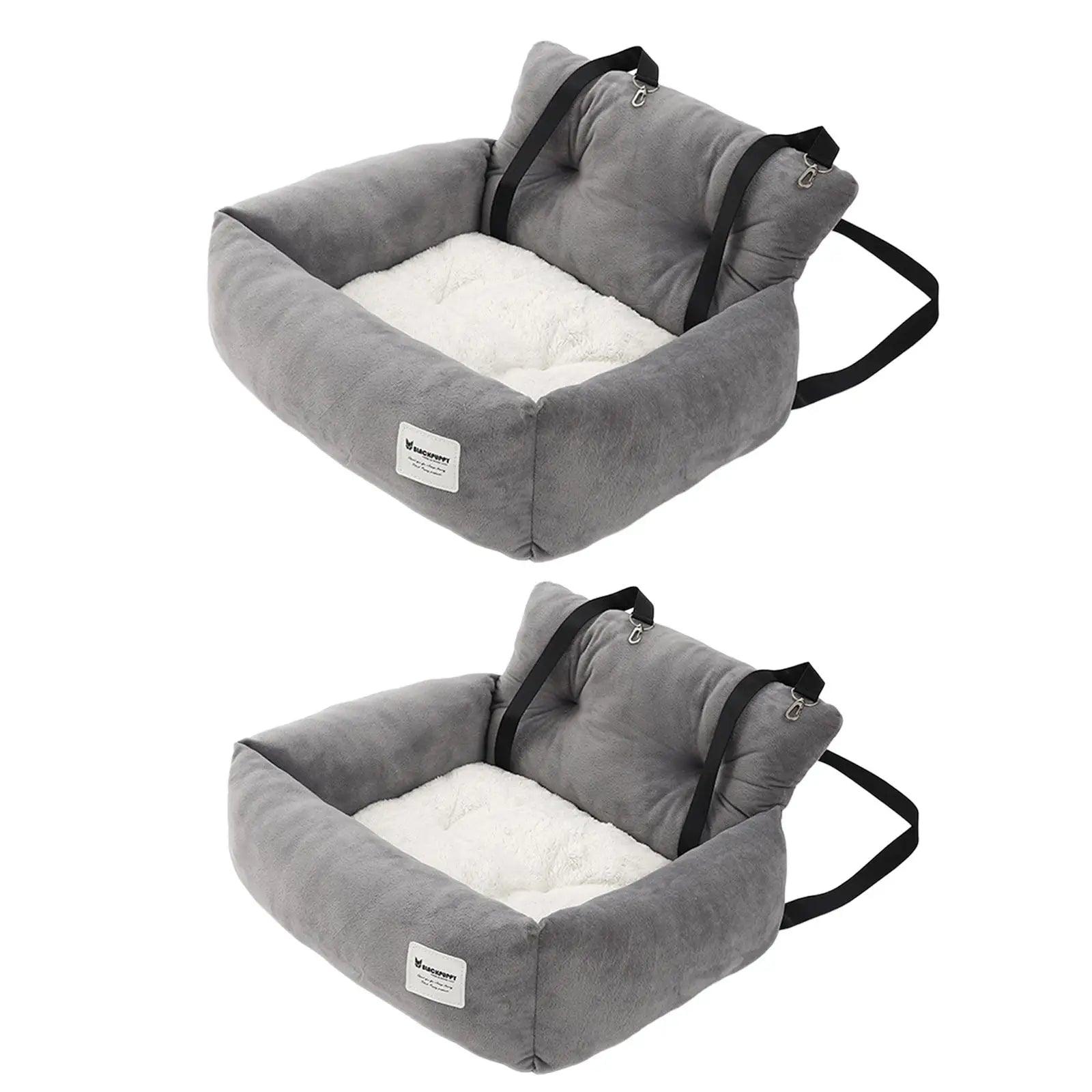 Padded Dog Car Booster Seat