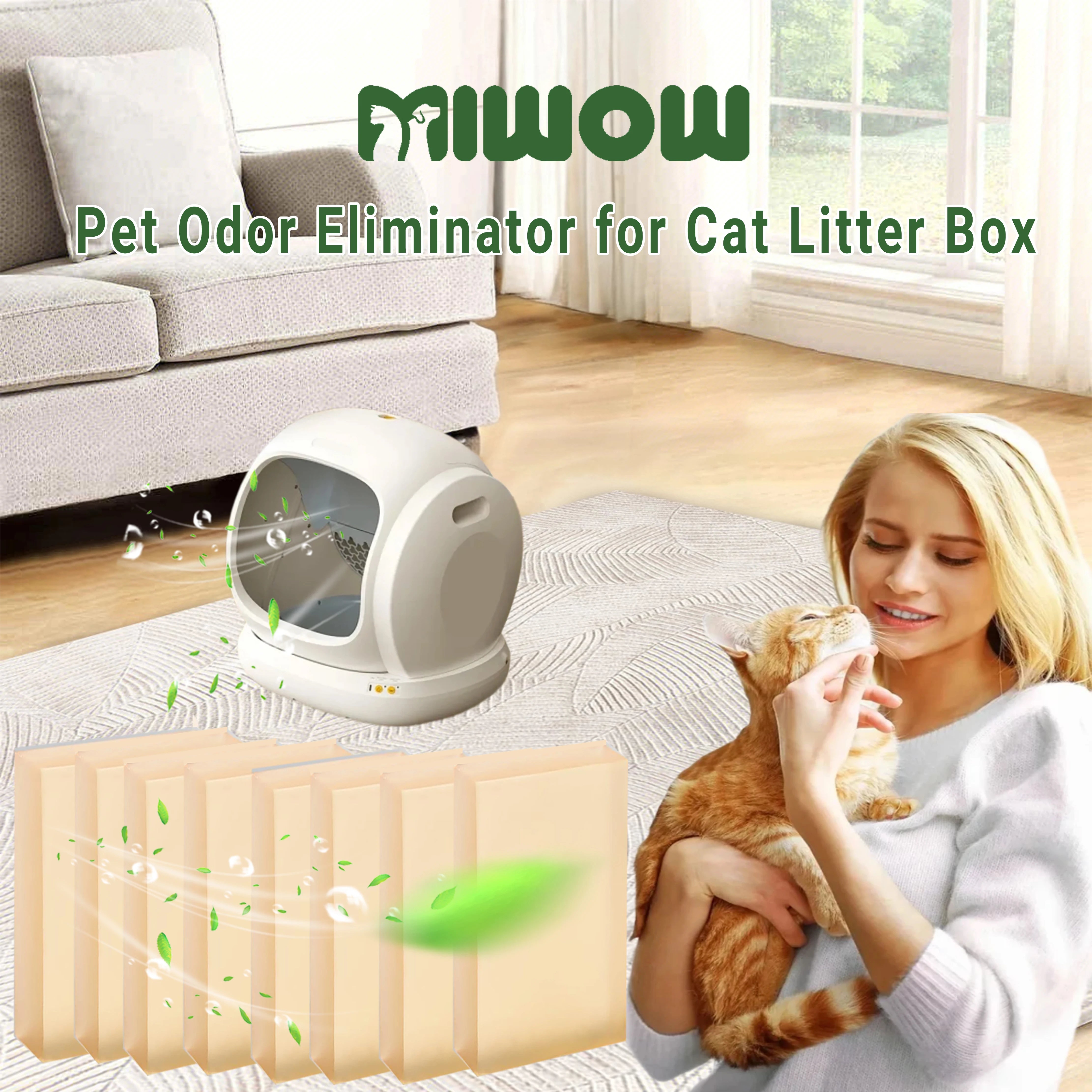 Odour-Control Cat Litter Deodorizer