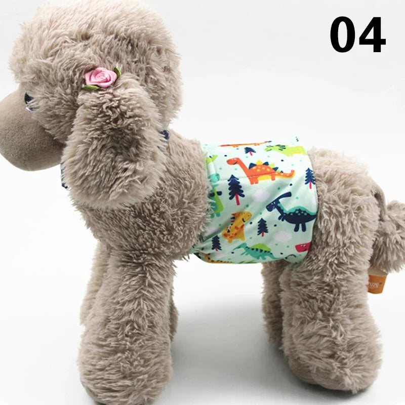 Washable and Reusable Dog Cotton Diapers