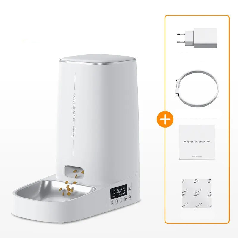 Smart Automatic Pet Feeder with WiFi