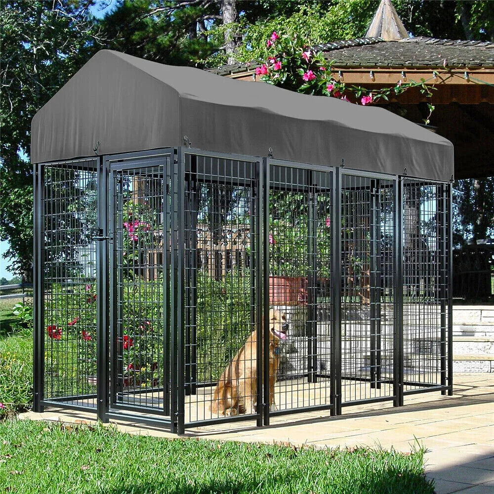 Large Pet Cage with Roof Cover
