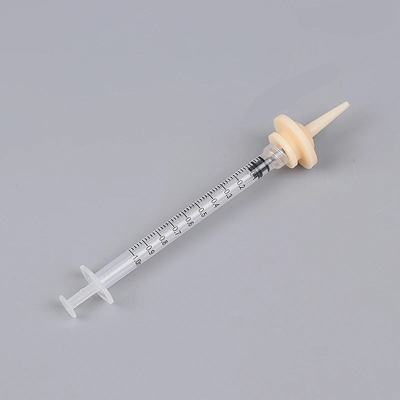 Pet Feeding Tool with Silicone Nipple Feeder