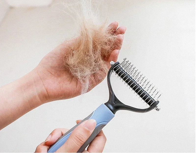 Stainless Steel Double Sided Pet Grooming Brush