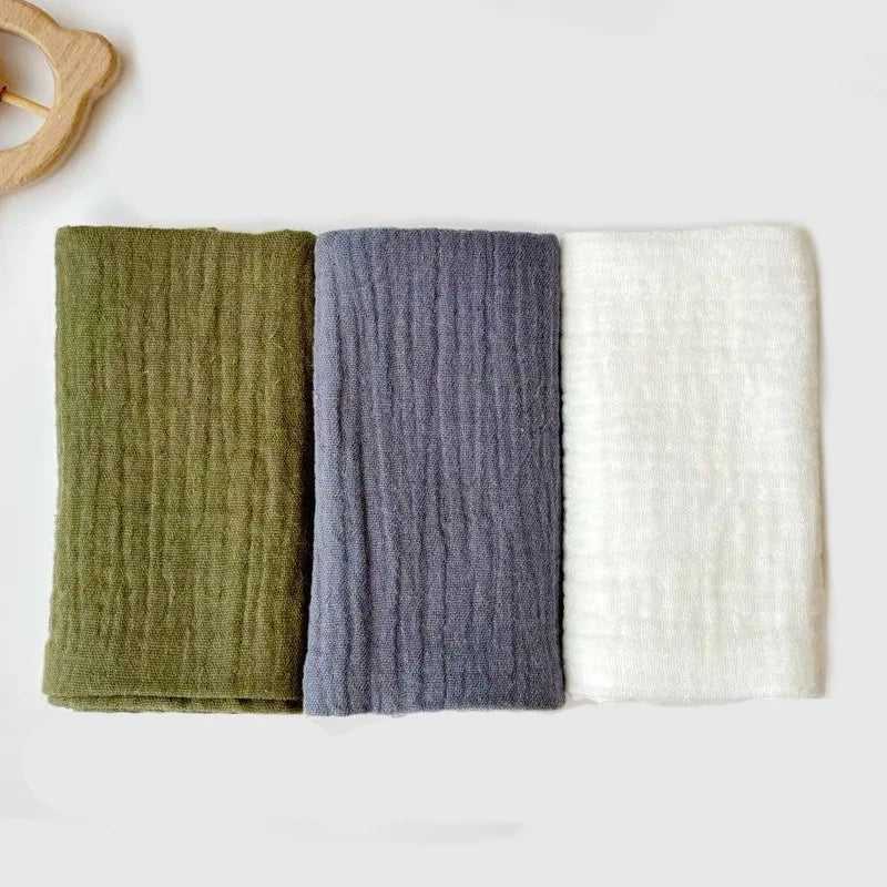 A closer look at the Soft Cotton Face Bath Handkerchief Towel Set