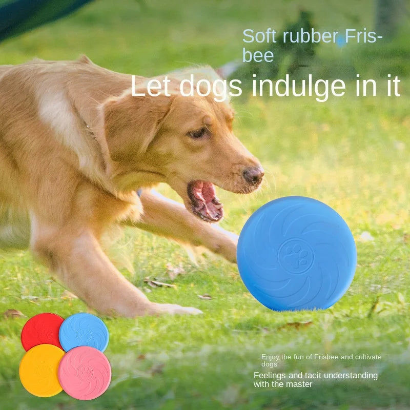 Rubber Dog Frisbee