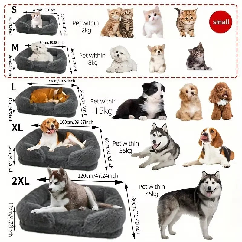 Orthopaedic Memory Foam Dog Sofa Bed