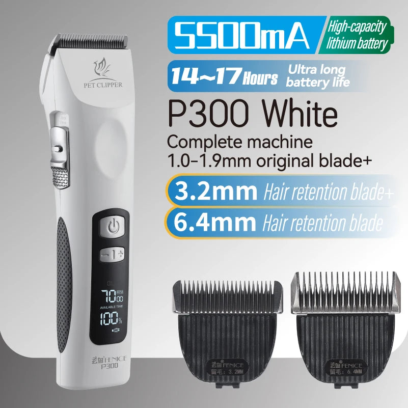 Cordless Pet Grooming Clipper