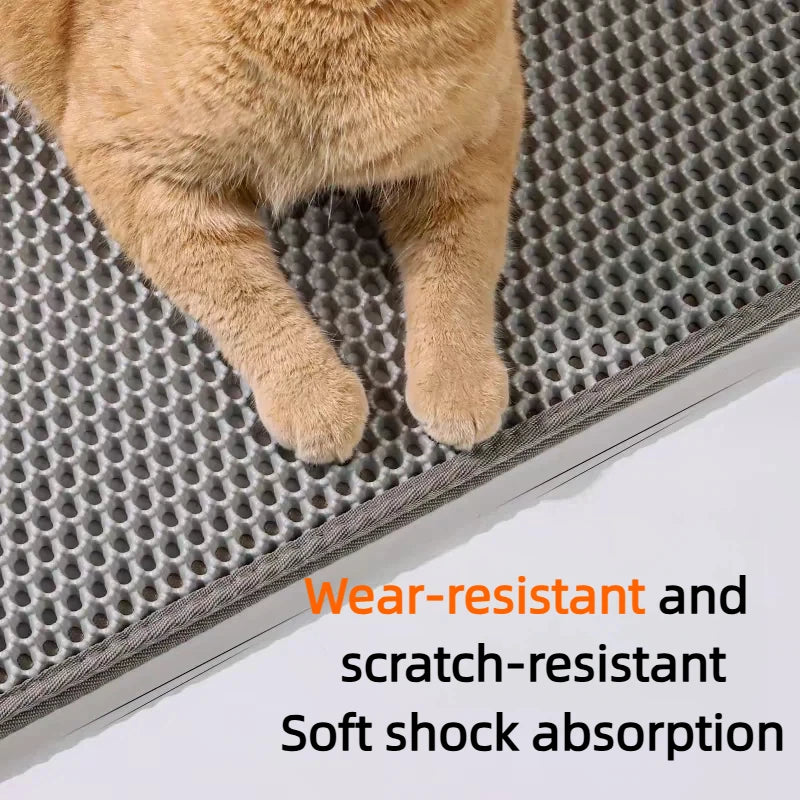 Waterproof Double-Layer Cat Litter Mat
