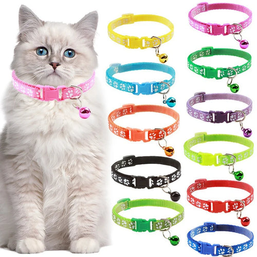Pet Collar Ring Bell Necklace