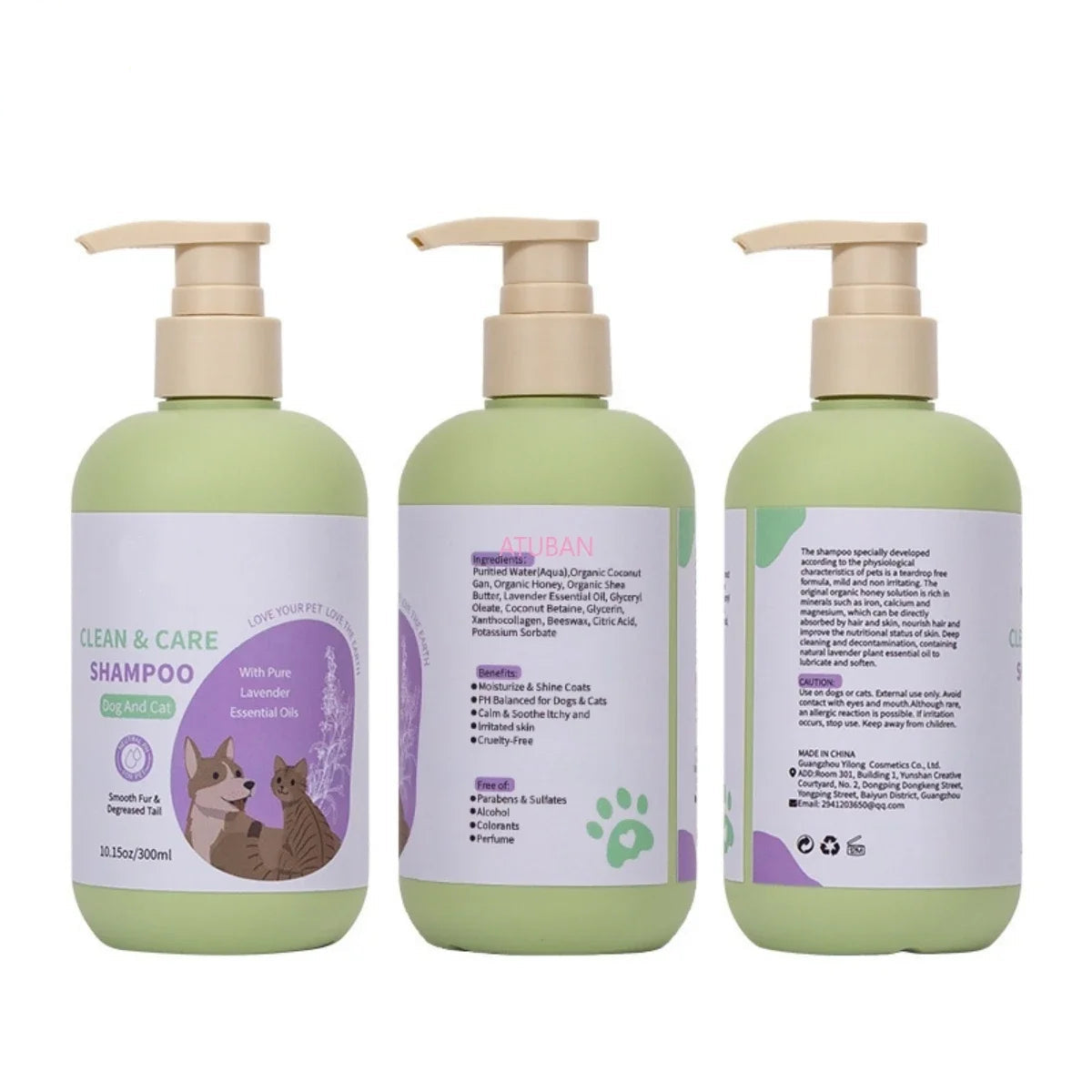 Dogs Probiotic Shampoo and Conditioner
