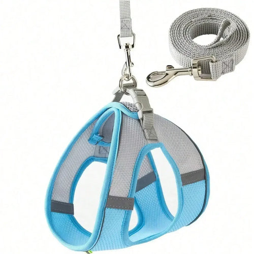 Reflective Cat Harness and Leash Set for cats