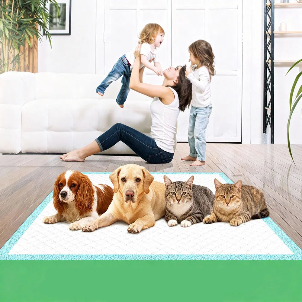 The Super Absorbent Large Pee Pads for Pets from a second angle