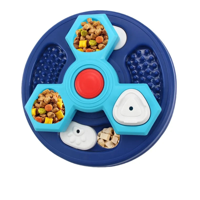 Interactive Dog Slow Feeder & Licking Plate