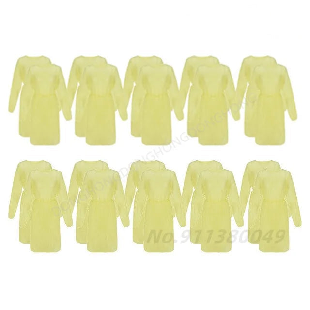 Disposable Non-Woven Protective Gown