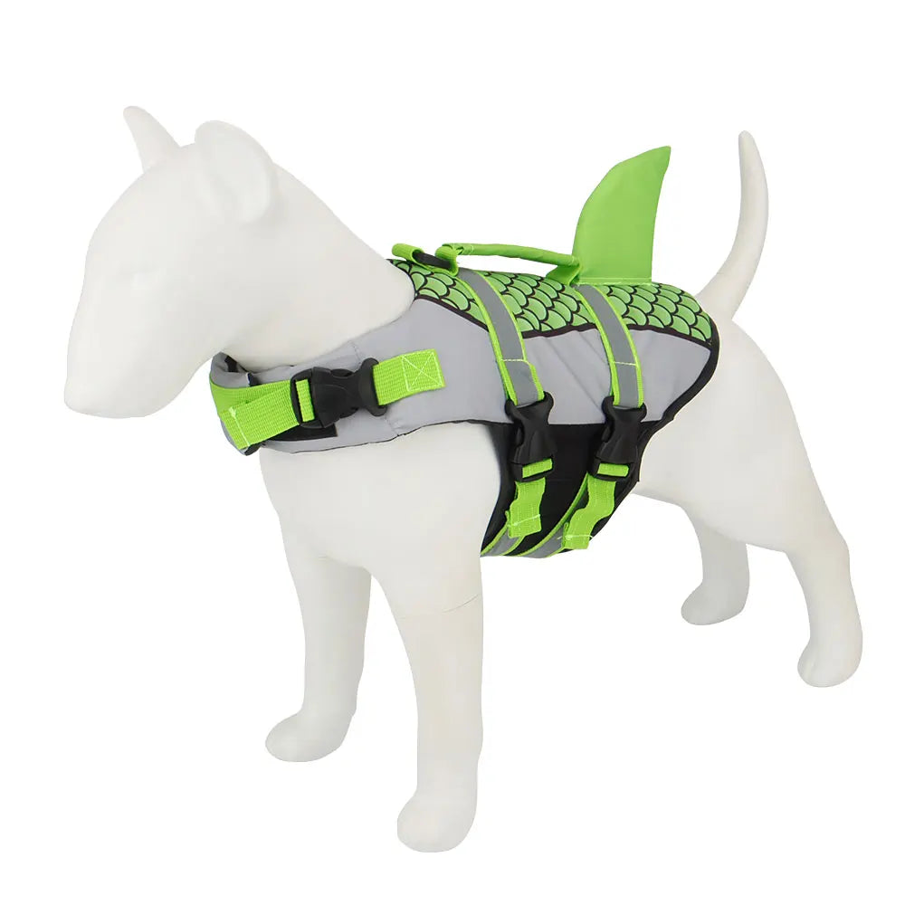 Scales Shark Life Jacket for Dogs