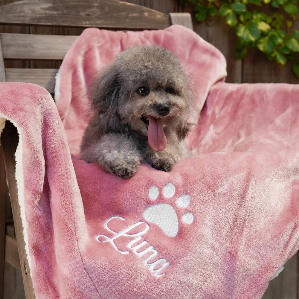 Customised Pet Fleece Blanket