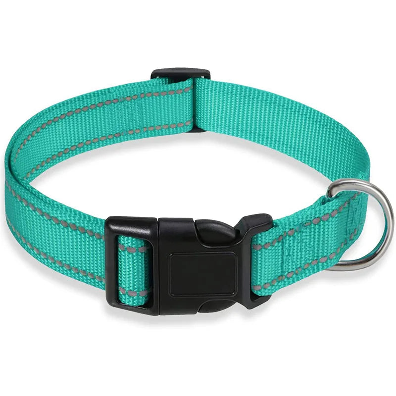 Dog Collar Strap With Adjustable Safety Nylon