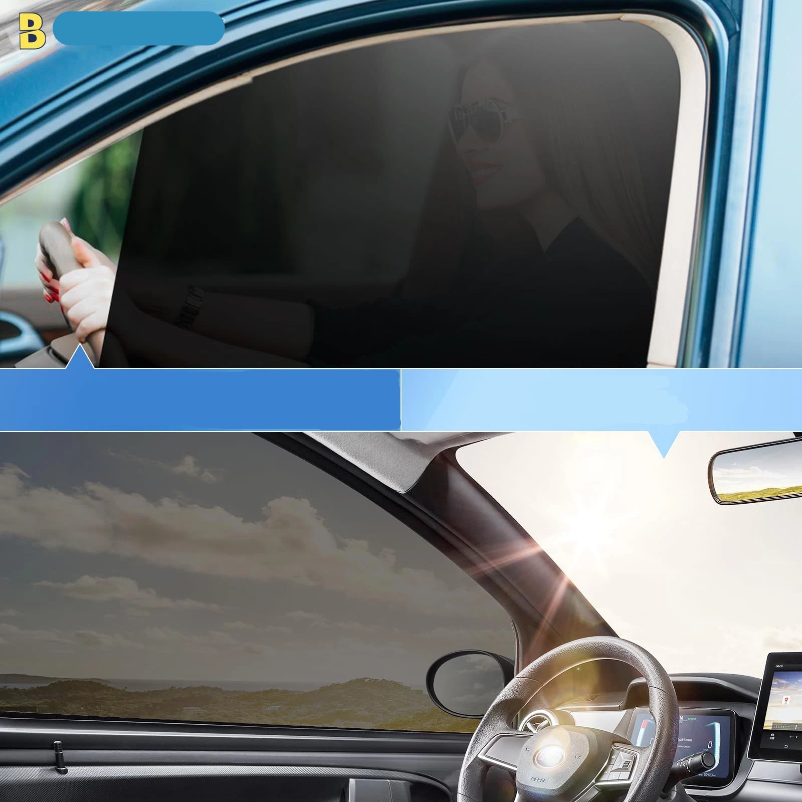 Car Window UV Film Protector