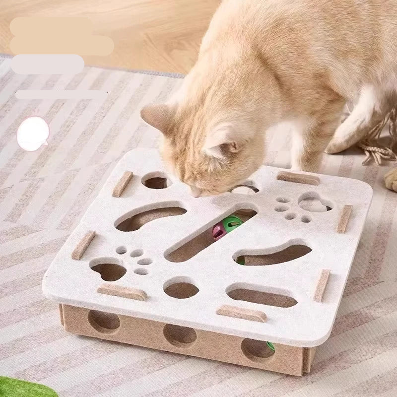 Cat Puzzle Toy Box