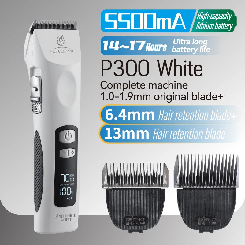Cordless Pet Grooming Clipper