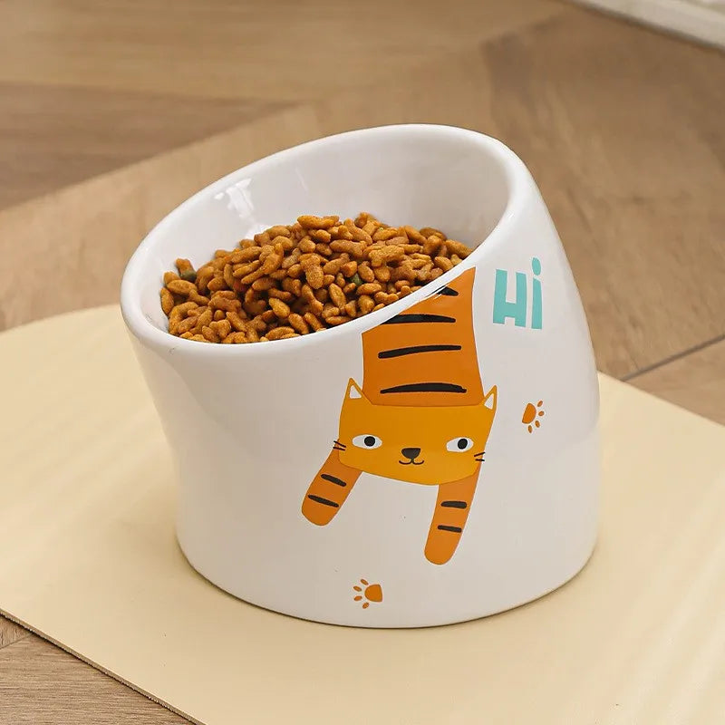 Anti Flip Resistant Dual Bowl for Cats And Dogs