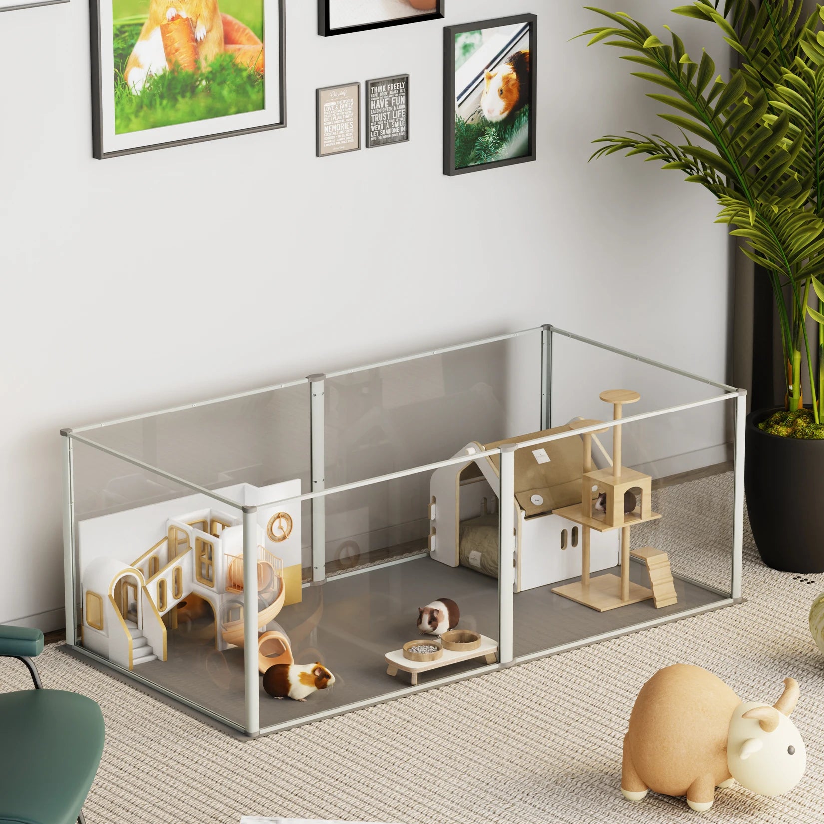 Acrylic Playpen Fence  for Pets