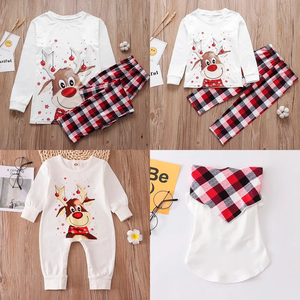 Christmas Pyjamas Sets for Family and Pet