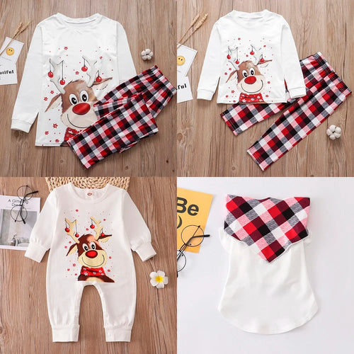 Christmas Pyjamas Sets for Family and Pet