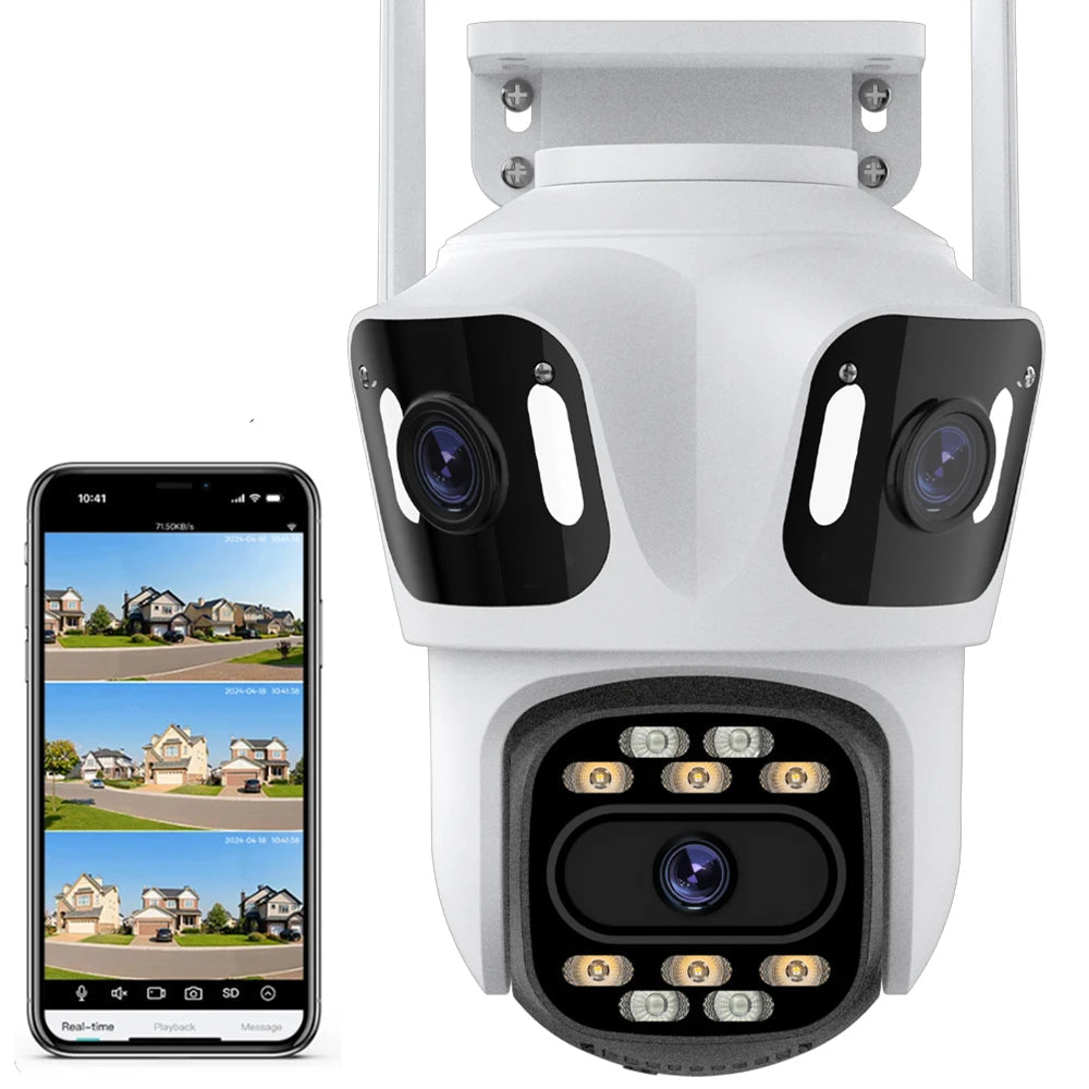 6K HD Outdoor WiFi Security Camera