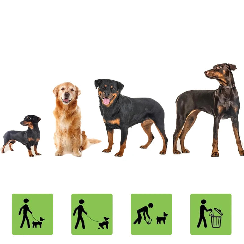 Lavender Scented Dog Poop Bags with Holder