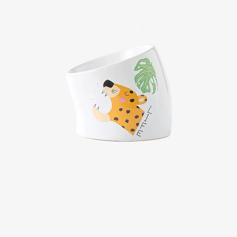 Anti Flip Resistant Dual Bowl for Cats And Dogs