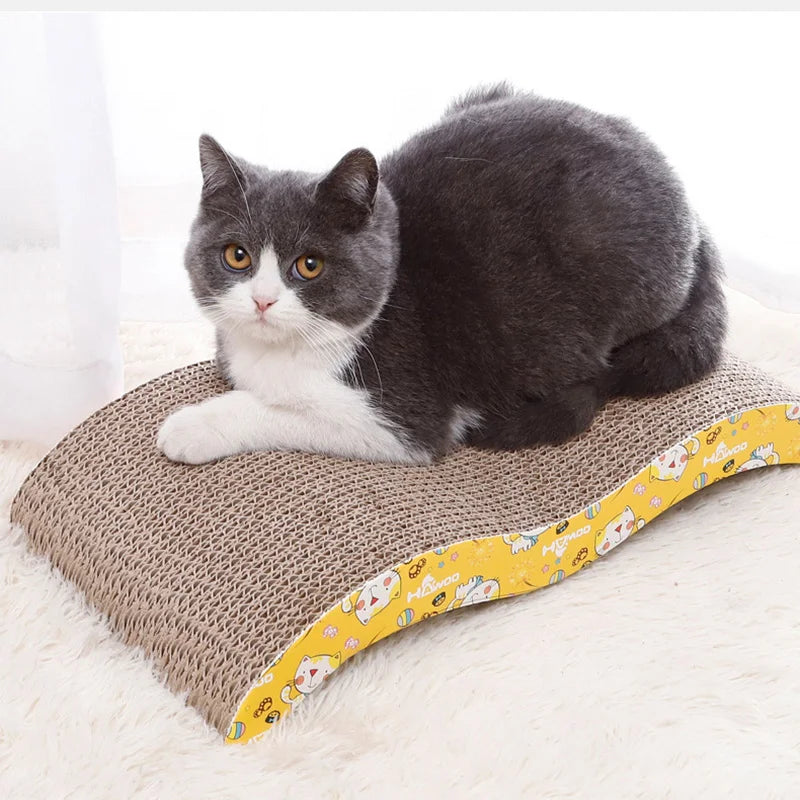 Corrugated Cat Scratching Board and Bed