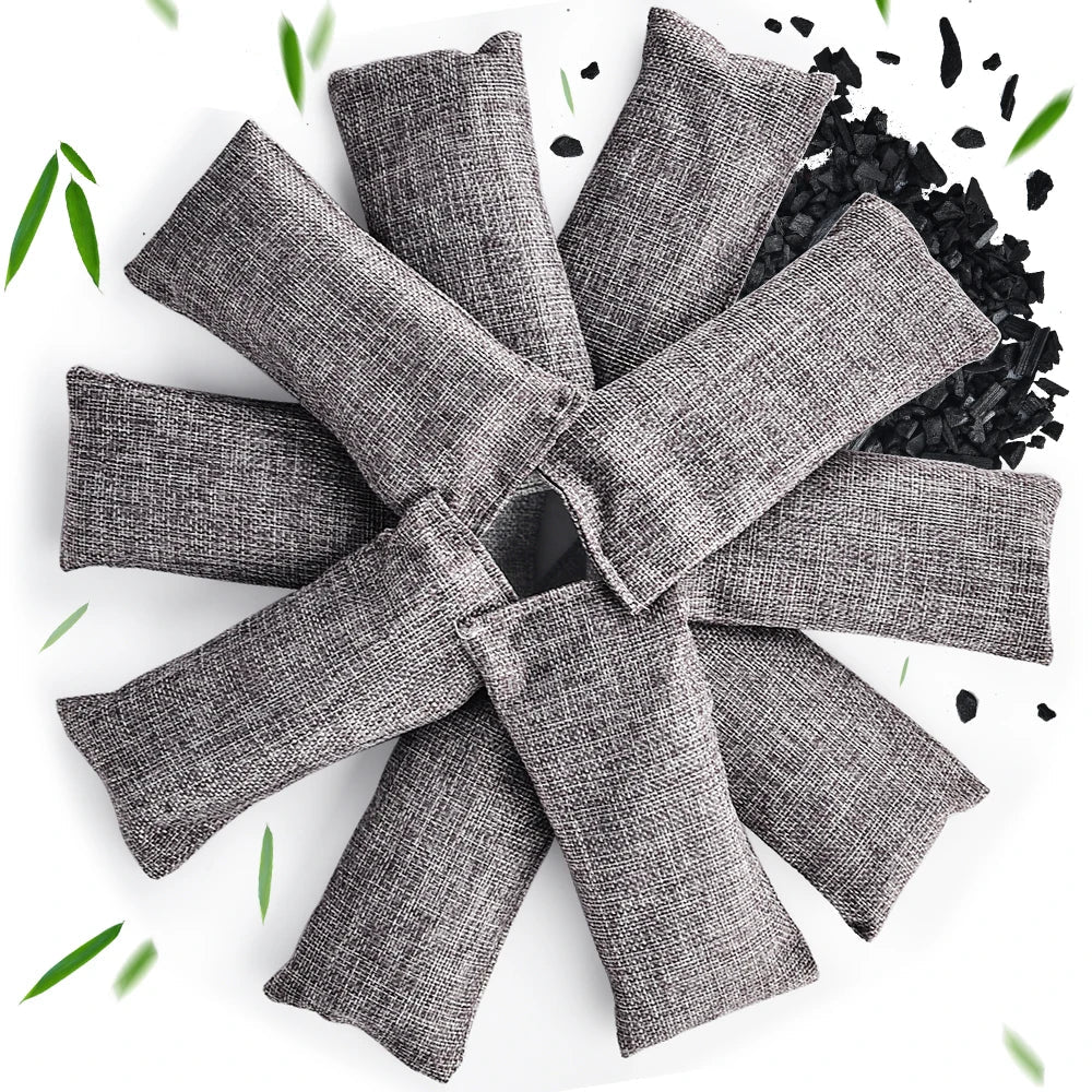 Natural Bamboo Charcoal Bags Odour Absorber