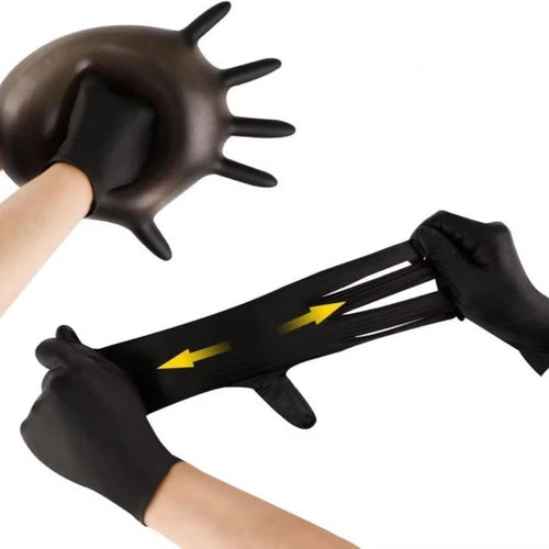 Disposable Black Latex Rubber Gloves for Australian pets