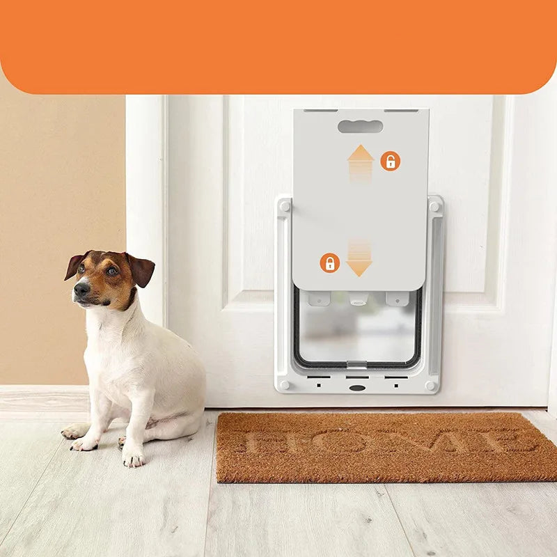 Strong Lockable Pet Door with Privacy Protection