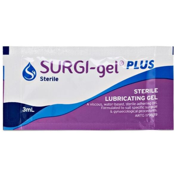 Surgi-Gel Sterile Lubricant 3ml Sachet