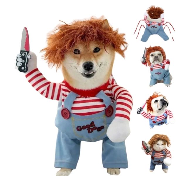 Funny Scary Dog Costume