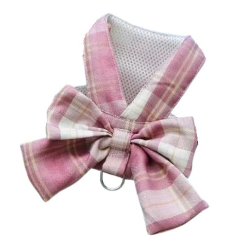 Pastel Bowtie Dog Walking Harness, part of the RPBA Shop range for dogs