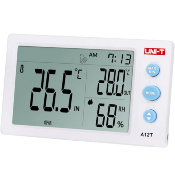 Humidity Meter with Digital LCD Thermometer