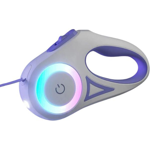 LED Luminous Retractable Dog Leash for Australian dogs