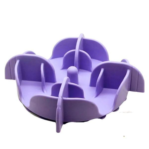 Pet Slow Feeder Silicone Bowl