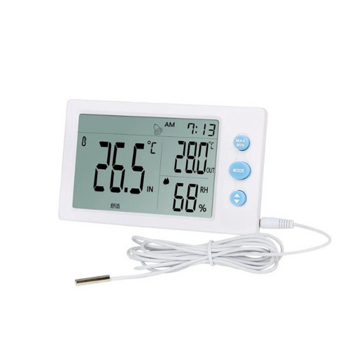 Digital LCD Thermometer Humidity Metre for Australian pets