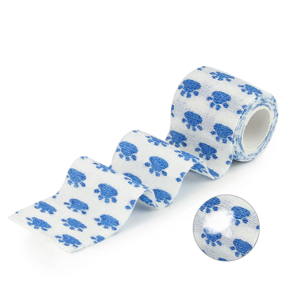 Printed Elastic Bandage Self Adhering Wrap