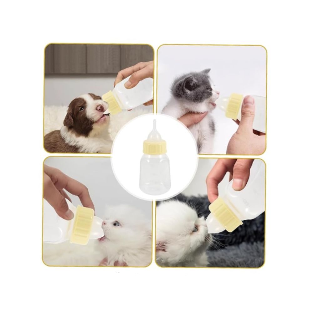 120ml Pet Newborn Milk Bottle Puppy Cat Feeder